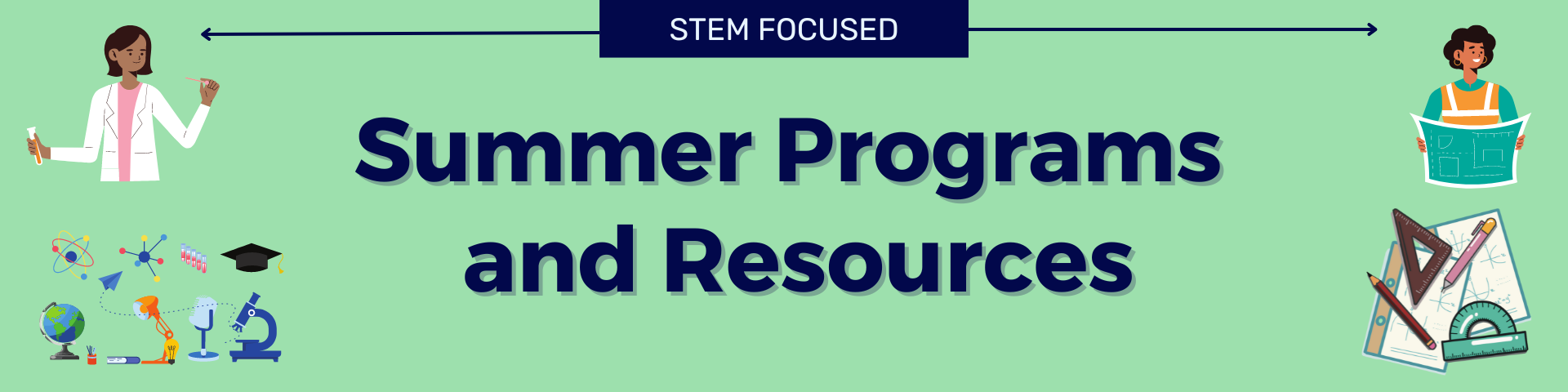 STEM Focused Resources Banner